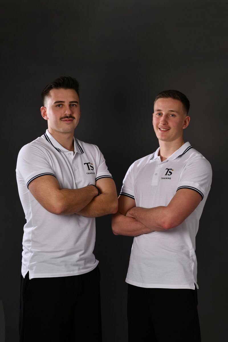 Tom Trapani et Camille Soleilhavoup, coachs sportifs TS Training